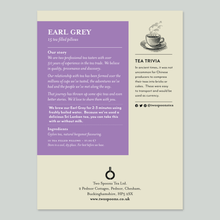 Load image into Gallery viewer, Earl Grey Tea Loose Leaf Natural Flavour Bergamot