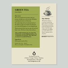 Load image into Gallery viewer, Green Loose Leaf Tea