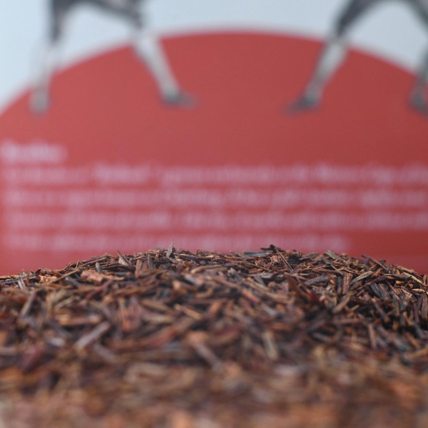 Rooibos Tea Leaf, pronounced Rooibus